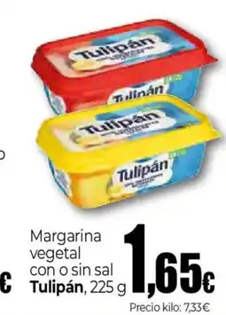 Unide Market TULIPÁN Margarina vegetal con o sin sal oferta