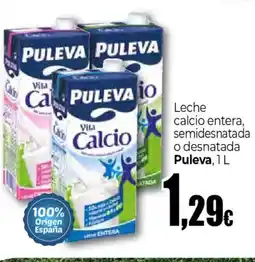 Unide Market PULEVA Leche calcio entera, semidesnatada o desnatada oferta