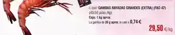 Abordo Gambas rayadas grandes (extra) (fao 4f) oferta