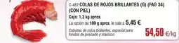Abordo Colas de rojos brillantes (f) (f) oferta