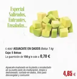 Abordo La planta - aguacate en dados oferta