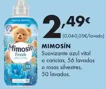 Supermercados Lupa Mimosín - suavizante azul vital o caricias oferta