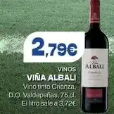 Supermercados Lupa Viña albali - vino tinto crianza, d.o. valdepeñas oferta
