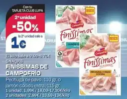 Supermercados Lupa Campofrío - finissimas oferta