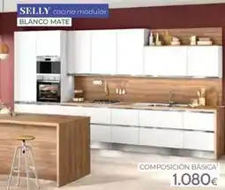 Mondo Convenienza Selly - cocina modular blanco mate oferta