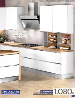 Mondo Convenienza Composición básica blanco mate oferta