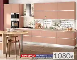 Mondo Convenienza Composición básica rosa retro mate oferta