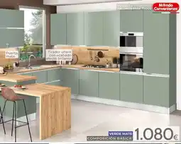 Mondo Convenienza Compisición básica verde mate oferta