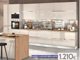 Mondo Convenienza Composición básica marfil lacado brillante oferta