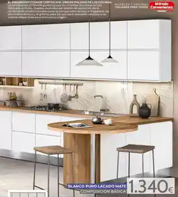 Mondo Convenienza Blanco puro lacado mate oferta