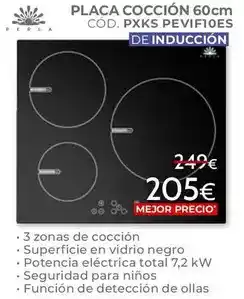 Mondo Convenienza Perla - placa cocción de inducción pxks pevif10es oferta