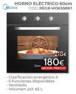 Mondo Convenienza Midea - horno eléctrico regb mo655bk1 oferta