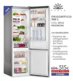Mondo Convenienza Perla - frigorífico 366 l oferta