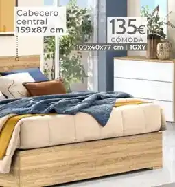Mondo Convenienza Cabecero central oferta