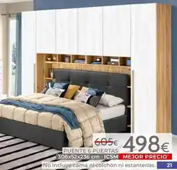 Mondo Convenienza Puente 6 puertas oferta