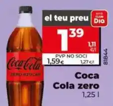 Dia Coca cola - zero oferta