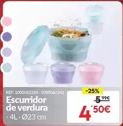 Embargos a lo bestia Escurridor de verdura oferta