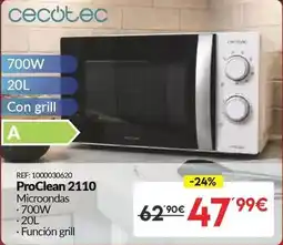 Embargos a lo bestia Cecotec - proclean 2110 oferta