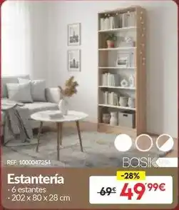 Embargos a lo bestia Basik line - estantería oferta