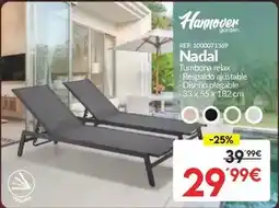 Embargos a lo bestia Nadal tumbona relax oferta