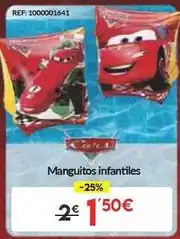Embargos a lo bestia Disney - cars manguitos infantiles oferta