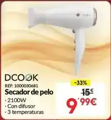 Embargos a lo bestia Dcook - secador de pelo oferta