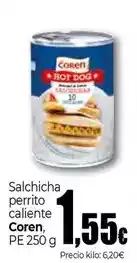 Unide Supermercados Coren - salchicha perrito caliente oferta