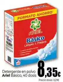 Unide Supermercados Ariel - detergente en polvo basico oferta