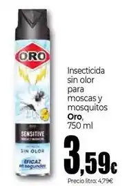 Unide Supermercados Oro - insecticida sin olor para moscas y mosquitos oferta