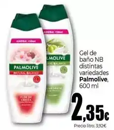 Unide Supermercados Palmolive - gel de bano nb distintas oferta