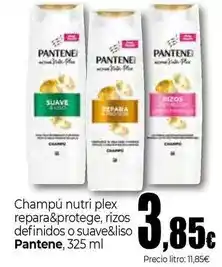 Unide Supermercados Pantene - champú nutri plex repara & protege oferta