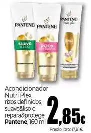 Unide Supermercados Pantene - acondicionador nutri plex rizos definidos suave & uso oferta