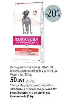 El Corte Inglés Eukanuba - pienso para perros adultos dietas oferta