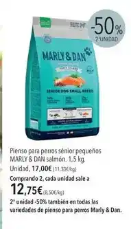 El Corte Inglés Marly & dan - pienso para perros sénior pequeños oferta