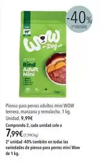 El Corte Inglés Wow - rindo adult mini oferta