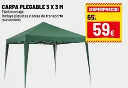 Brico Depôt Carpa plegable 3 x 3 m oferta