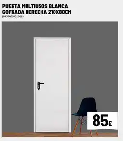 Brico Depôt Puerta multiusos blanca gofrada derecha oferta