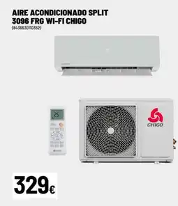 Brico Depôt CHIGO Aire acondicionado split 3096 frg wi-fi oferta