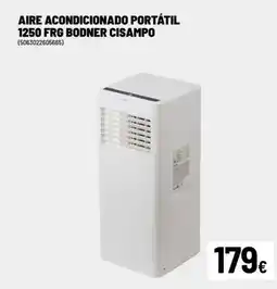 Brico Depôt Aire acondicionado portátil 1250 frg bodner cisampo oferta