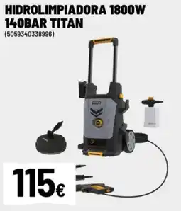 Brico Depôt TITAN Hidrolimpiadora 1800w 140bar oferta