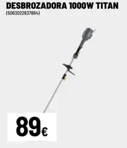 Brico Depôt TITAN Desbrozadora 1000w oferta