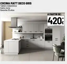 Brico Depôt Cocina matt deco gris oferta
