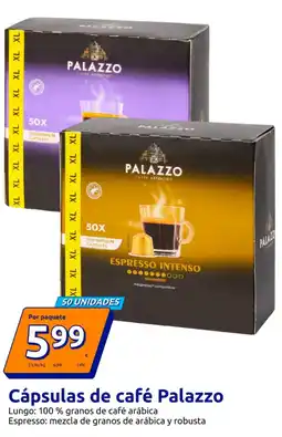 Action PALAZZO Cápsulas de café oferta