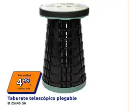 Action Taburete telescópico plegable oferta