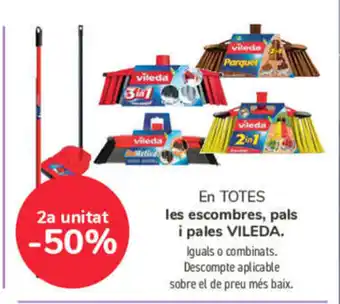 Carrefour En Totes les escombres, pals i pales Vileda oferta