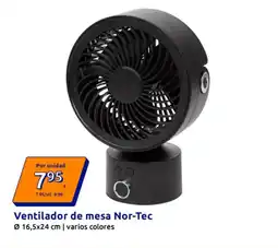 Action Ventilador de mesa Nor-Tec oferta