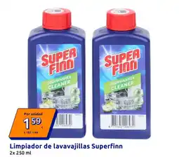 Action SUPERFINN Limpiador de lavavajillas oferta