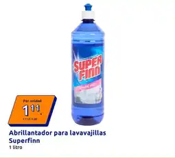 Action SUPERFINN Abrillantador para lavavajillas oferta