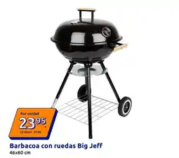 Action BIG JEFF Barbacoa con ruedas oferta