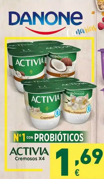 HiperDino Danone Activia Cremosos x 4 oferta